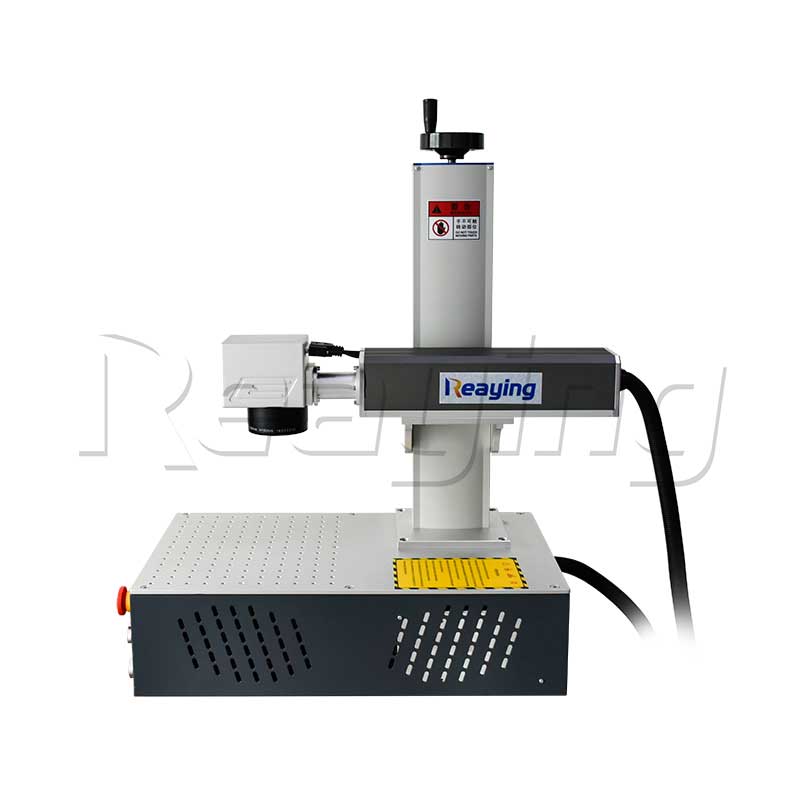 automatic mini portable fiber laser marking machine f20c