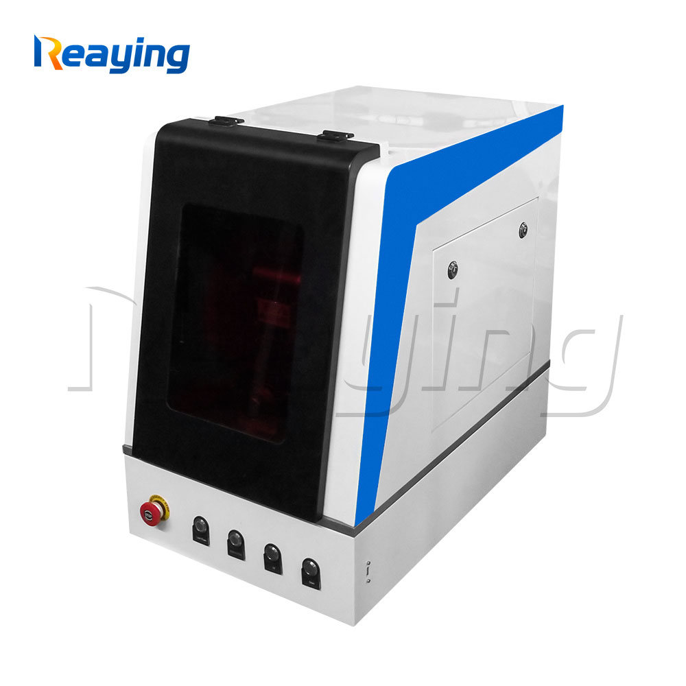 mini fiber laser marking machine with protective cover