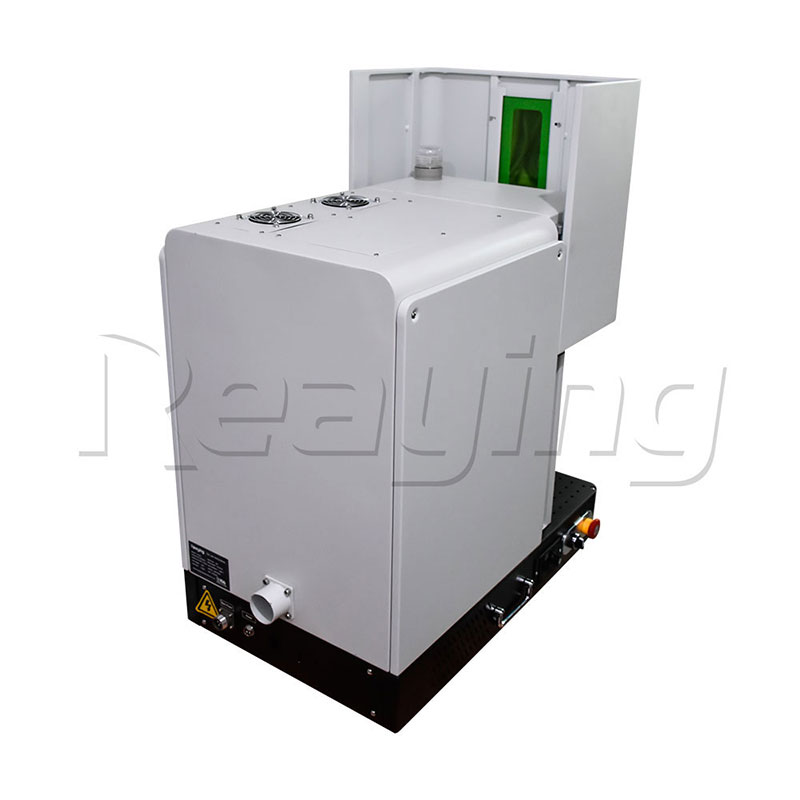 sealed fiber laser marking and engraving machine detail